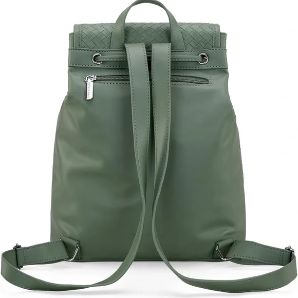 Montana West Backpack Purse Woven Pattern Daypack Casual Bag for Women - Picture 4 of 8